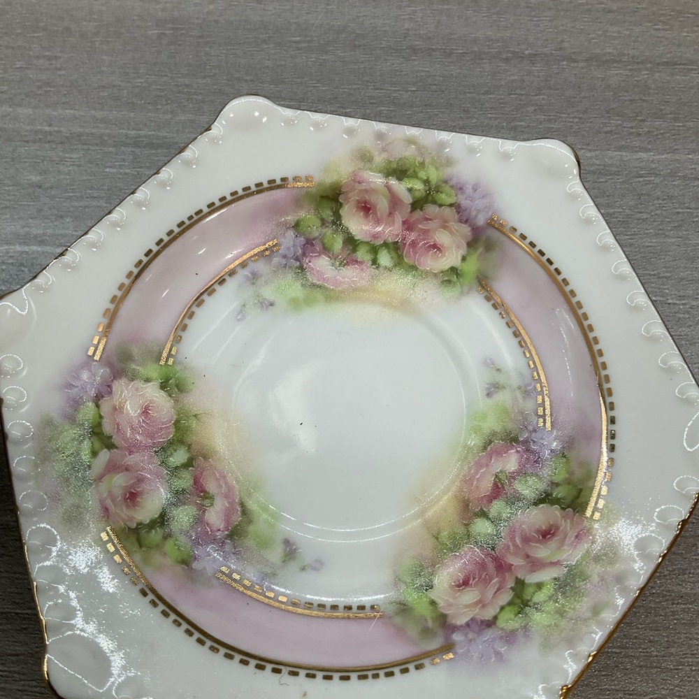 ANTIQUE B. RAINEY TEACUP AMD SAUCER - Picture 3 of 9